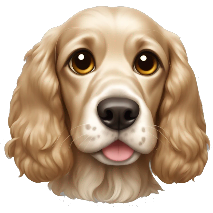 Cocker spaniel emoji