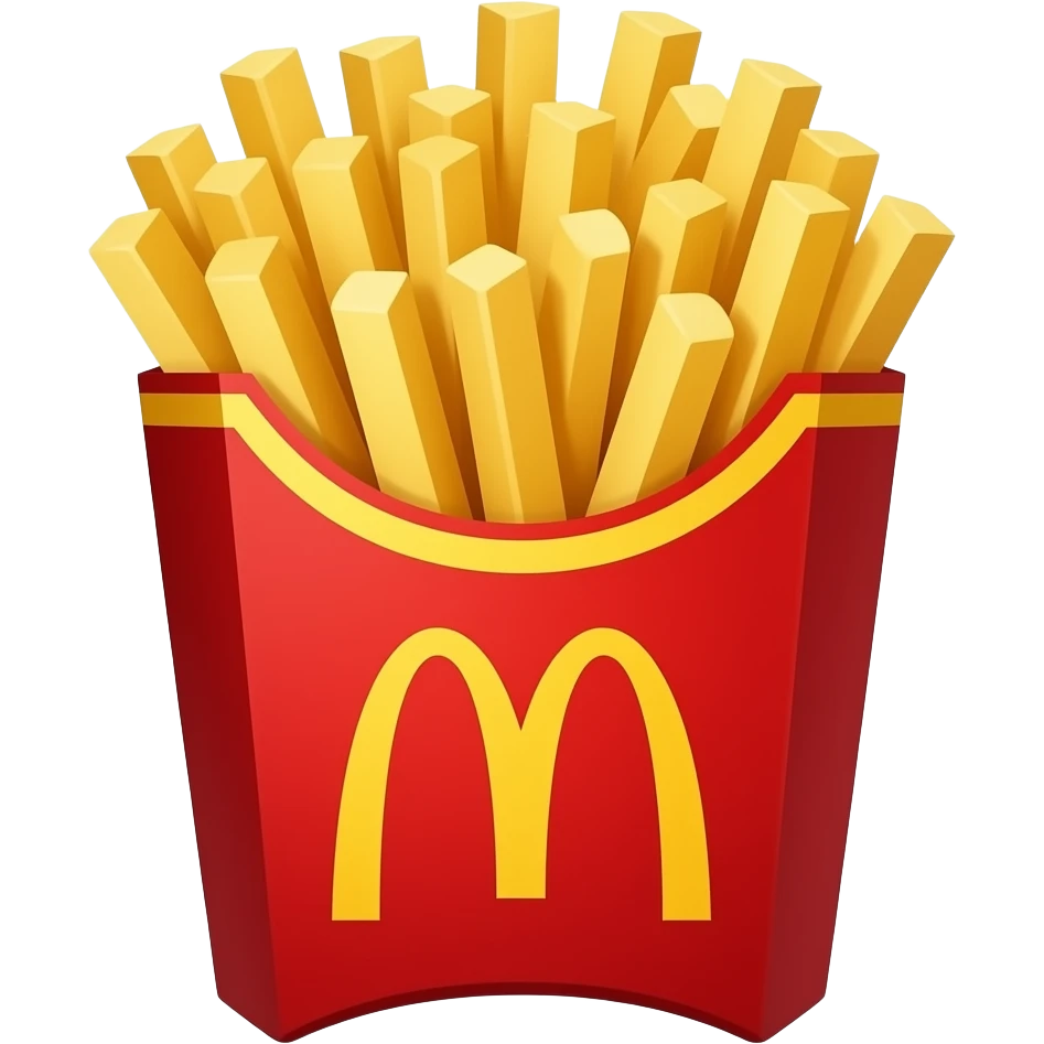McDonald’s fries emoji