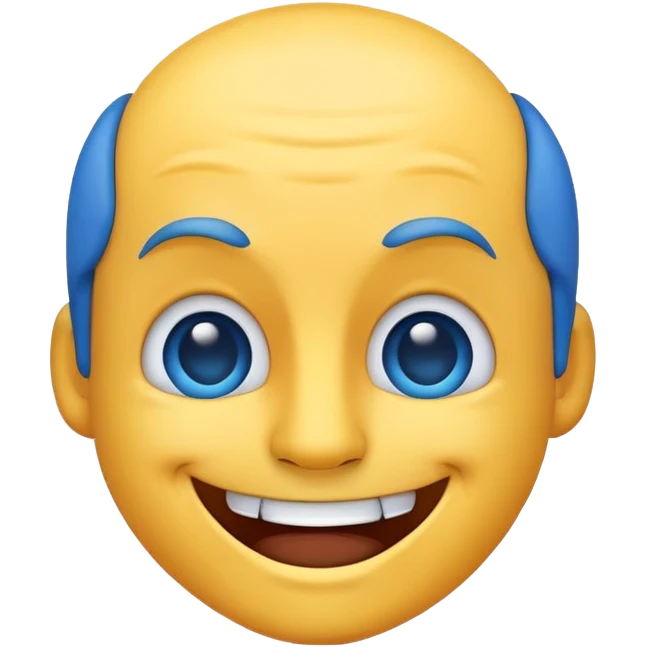 Blue sigma emoji mewing emoji