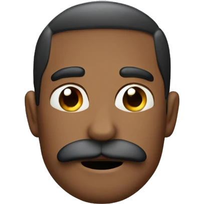 Man handlebar moustache  emoji