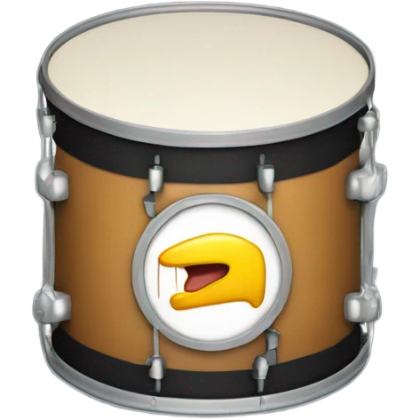 Mac with drum  emoji
