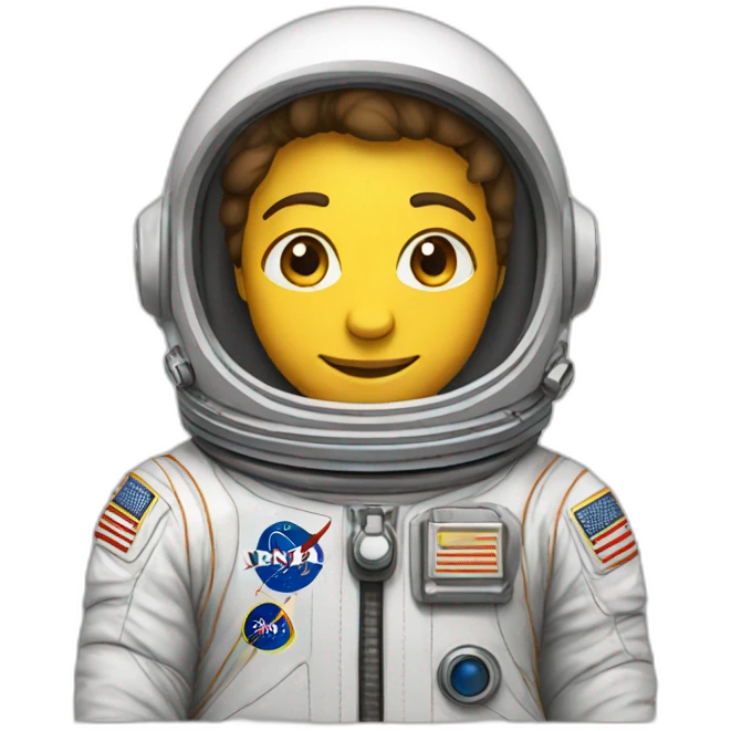Astronaut footwear engineer emoji
