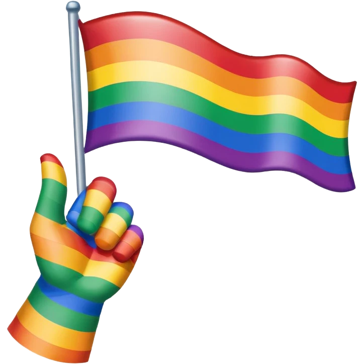 LGBTQ+ flag emoji