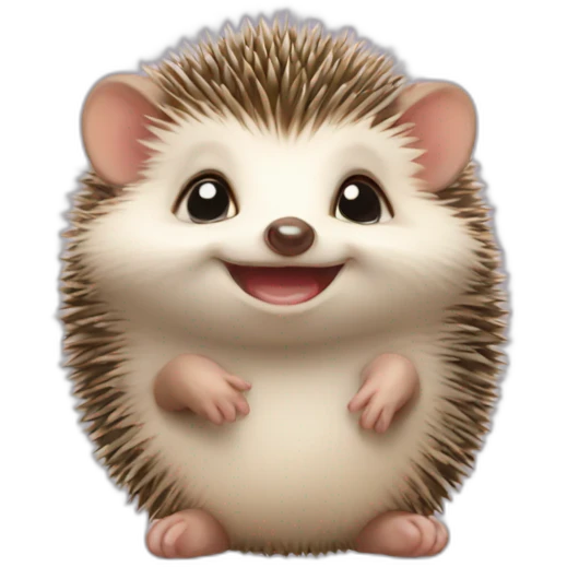 Baby hedgehog emoji