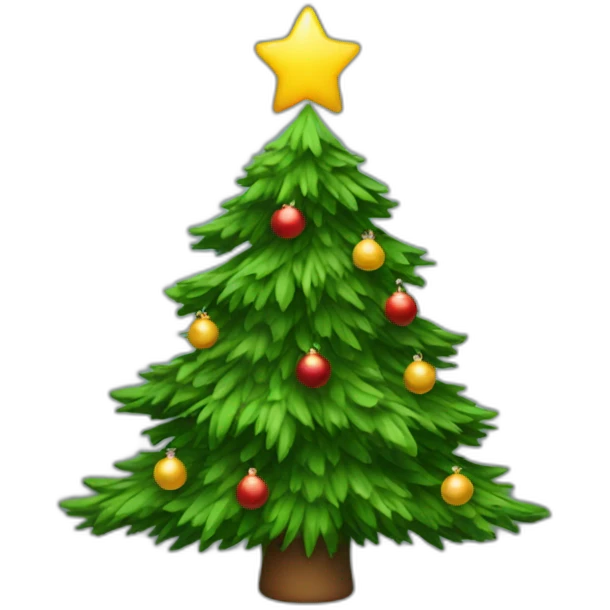 christmas tree emoji