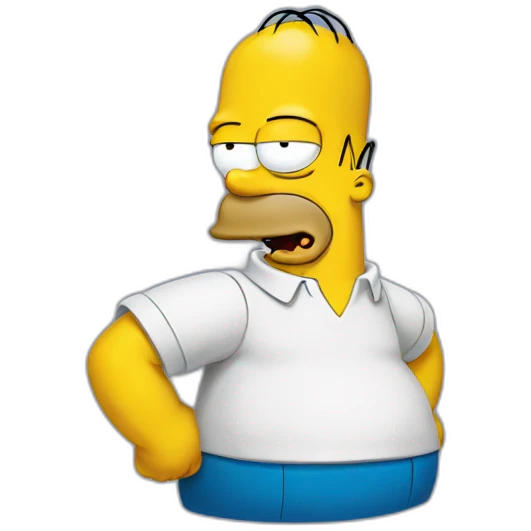 Homer simpson emoji