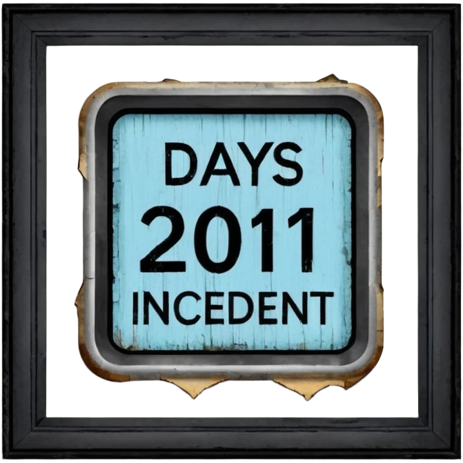 days since last incident emoji