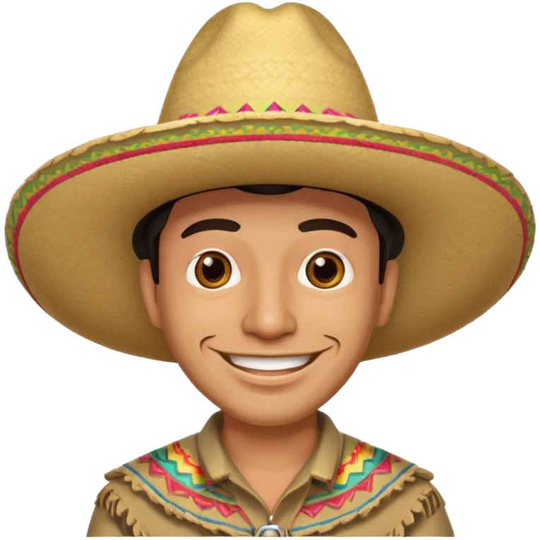 Tejana sombrero de hombre emoji
