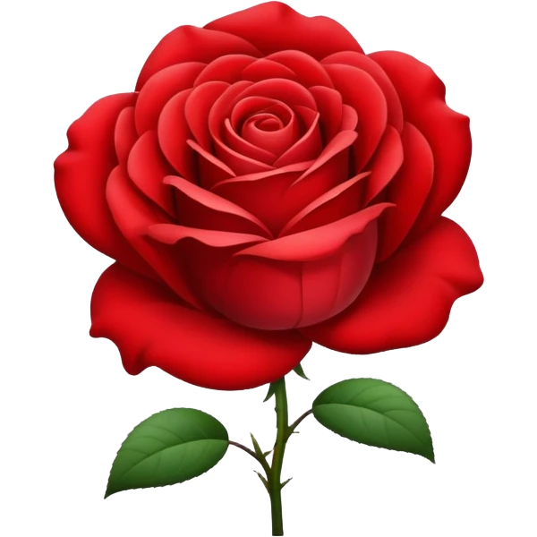 rose flower emoji