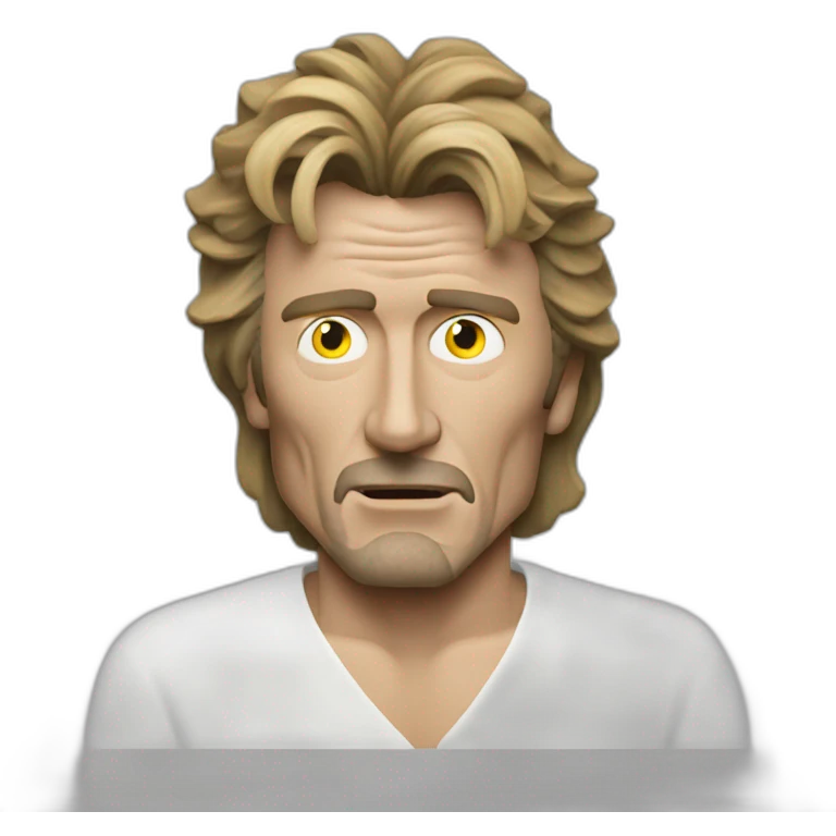 Johnny Halliday's Ghost sick emoji