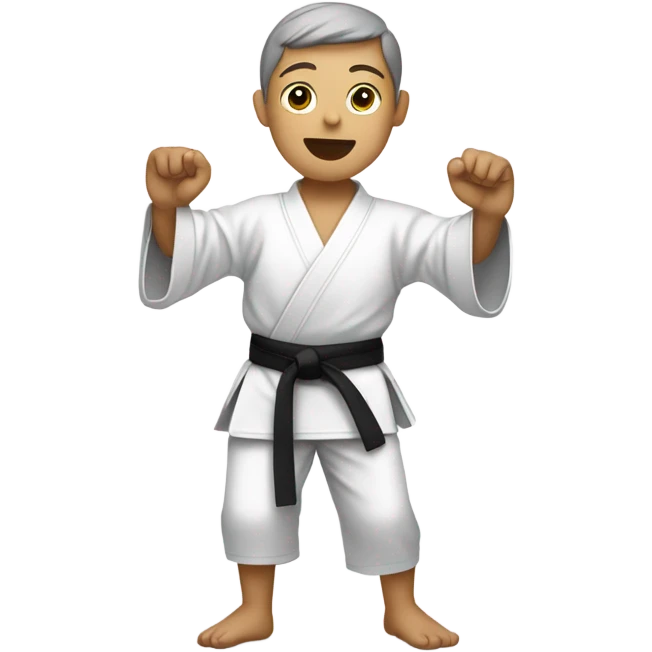 Karate bow emoji