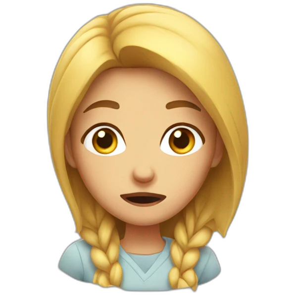 desperate girl emoji