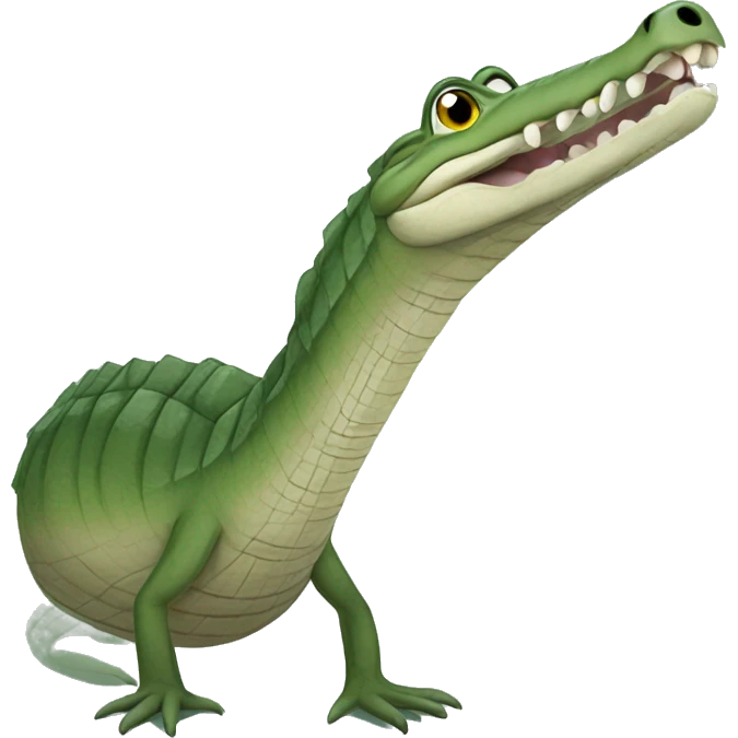 Indian Gharial emoji