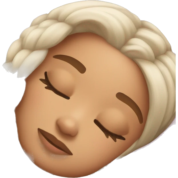 Ariana Grande sleeping emoji