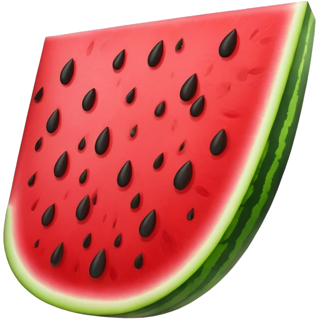 Watermelon with chamoy  emoji
