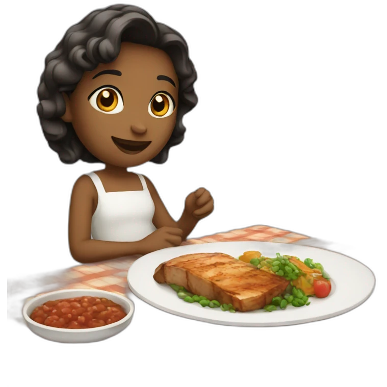 dinner emoji