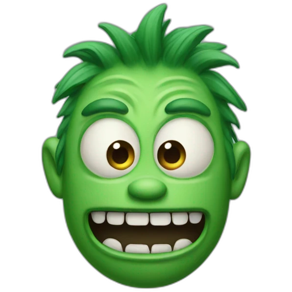 Green monster emoji