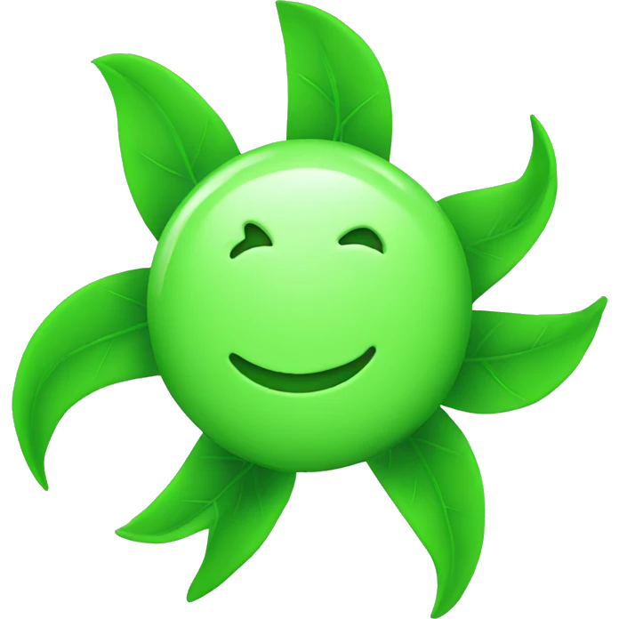 Green energy emoji