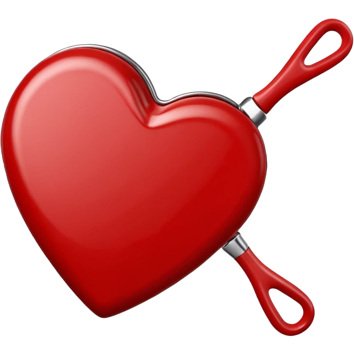 Valentine cookware heart shaped  emoji
