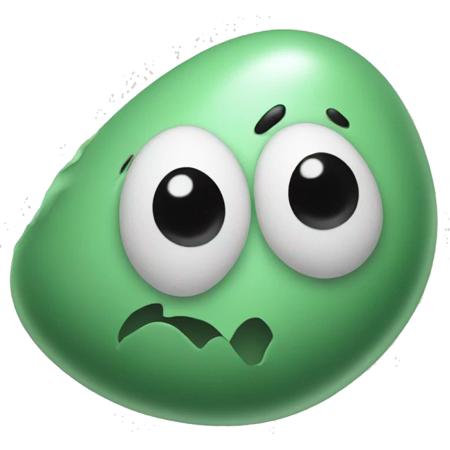 Rotten-egg green smelly emoji