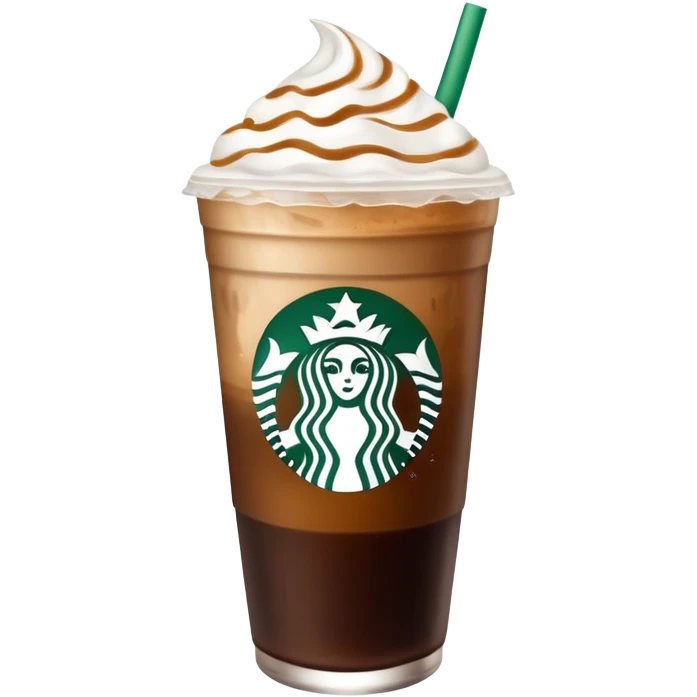 Starbucks iced shaken espresso  emoji