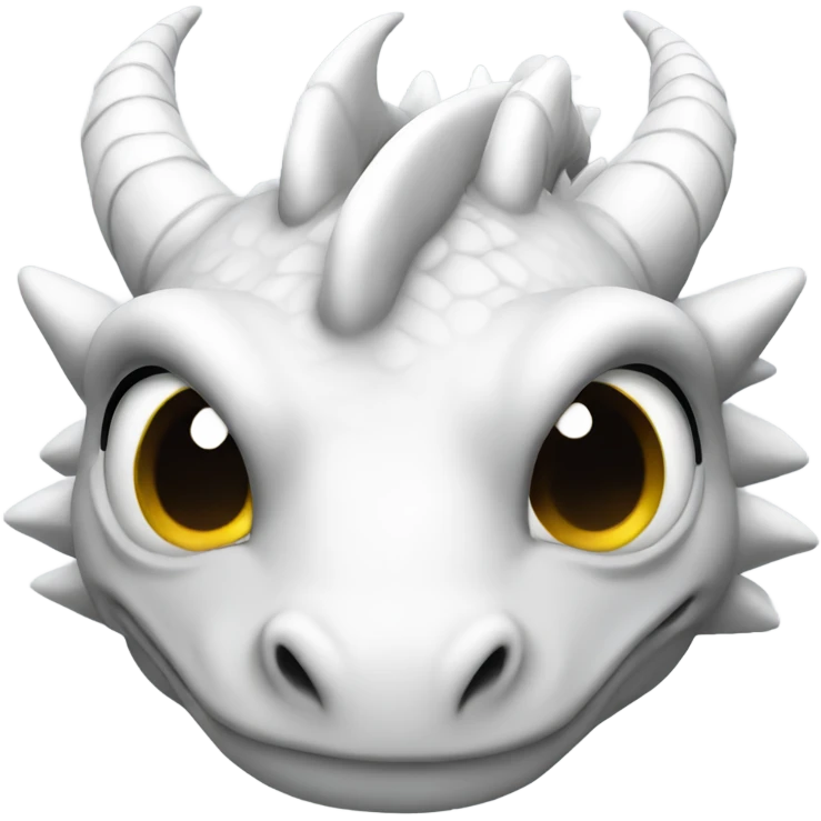 White Dragon  emoji