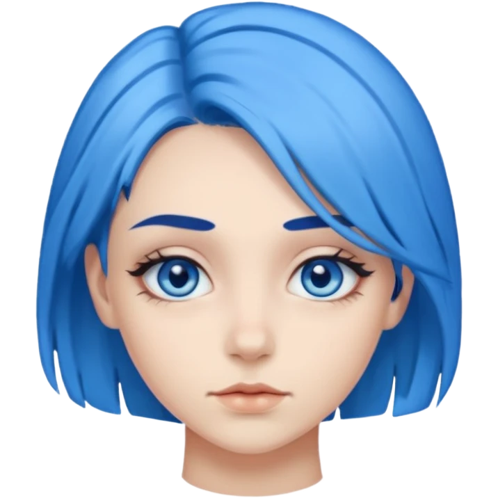 Tik tok mavi doğrukama  emoji