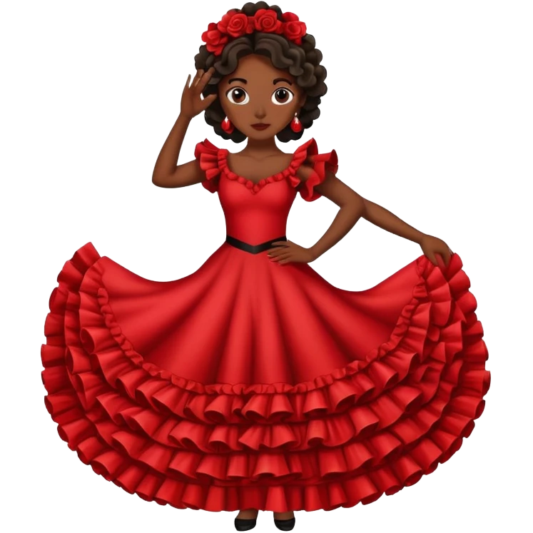 flamenco dancer emoji
