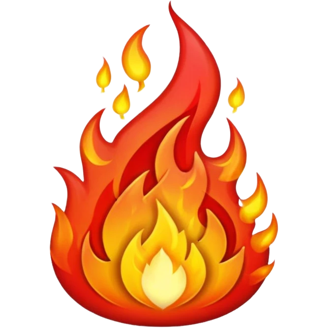 CYBERPUNK FIRE RED emoji