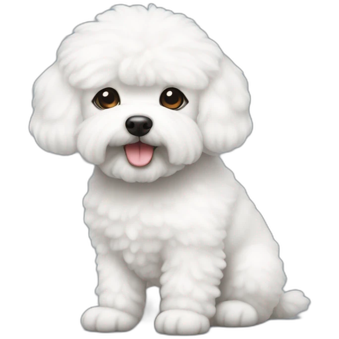 bichon frise emoji