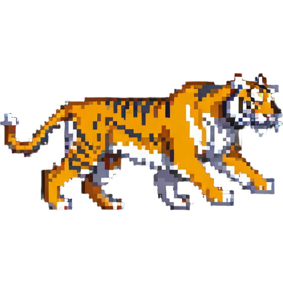 tiger prowling emoji