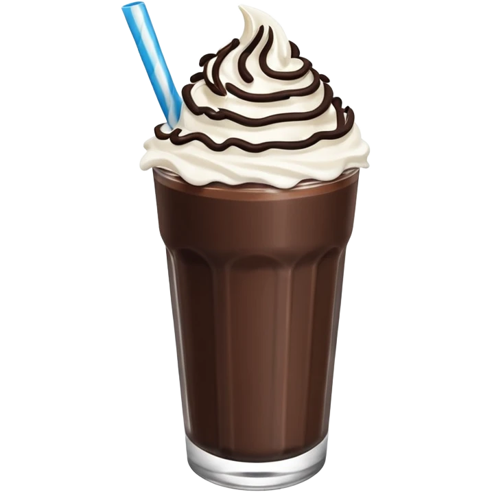 oreo milkshake emoji