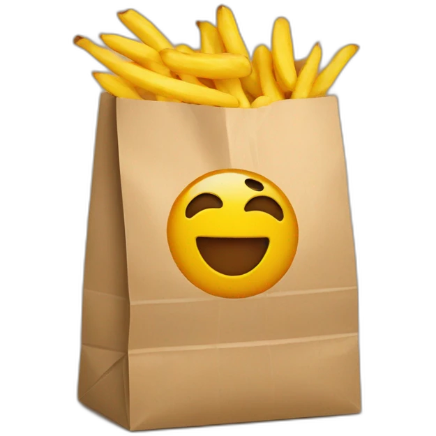 Food in a paper bag emoji