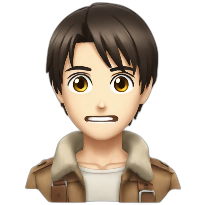 EREN from attack on titan   emoji