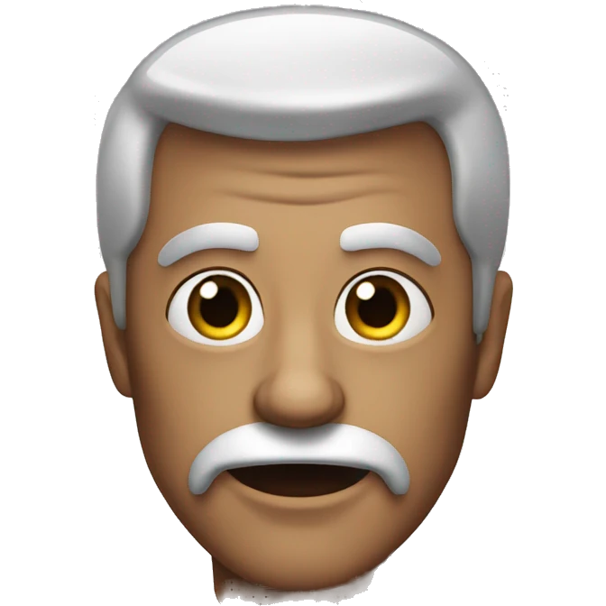 the evil man emoji