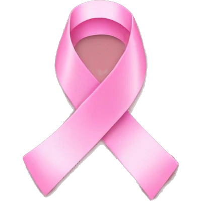 Pink ribbon emoji