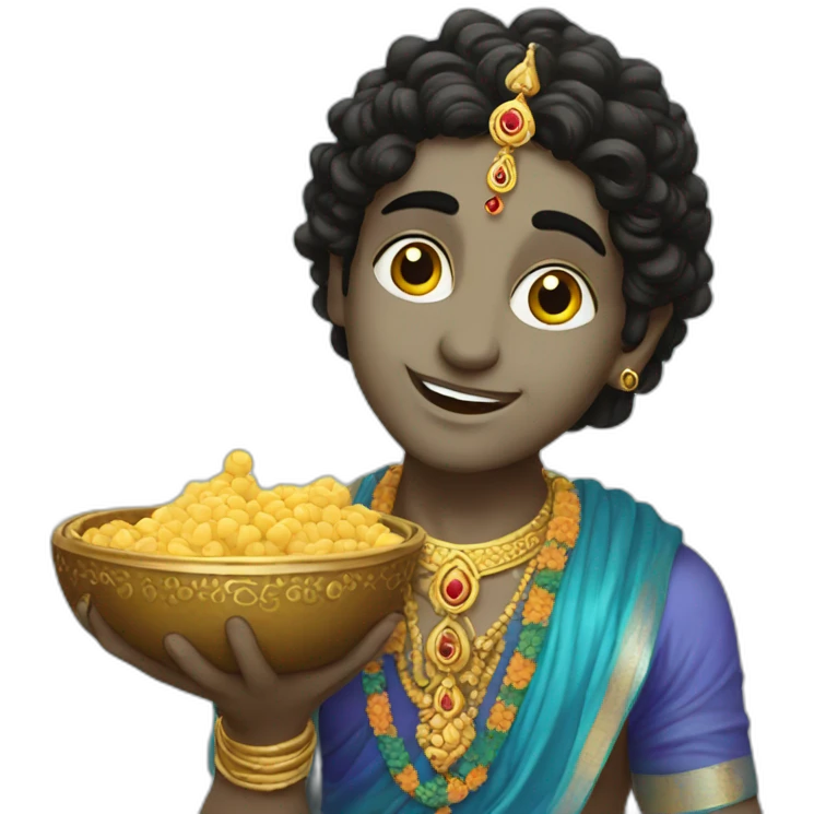 shree Krishna emoji