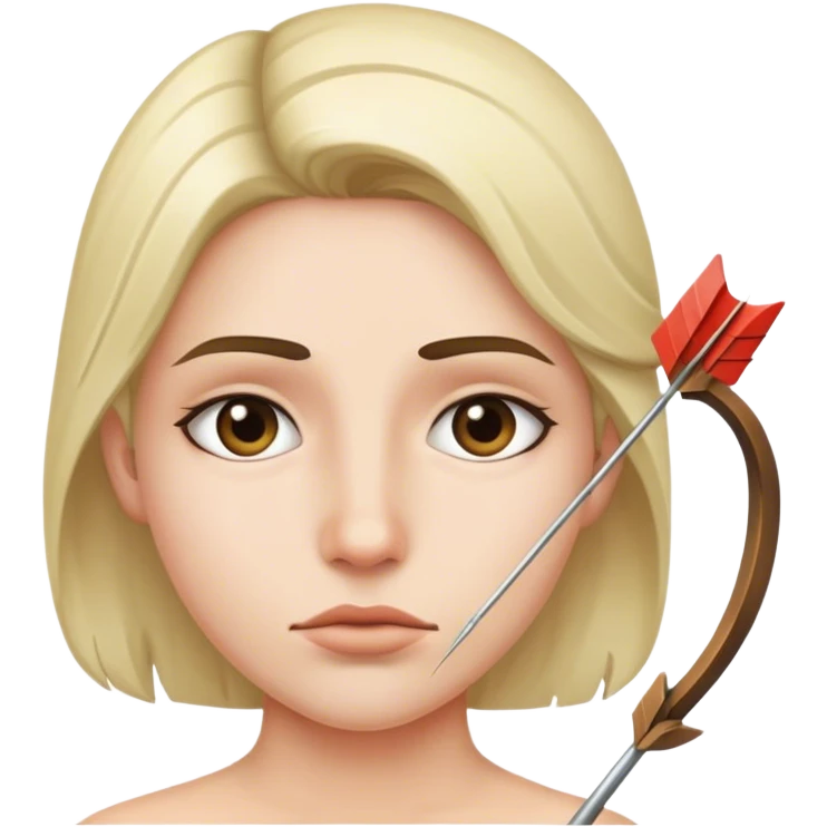 Arrow to face  emoji