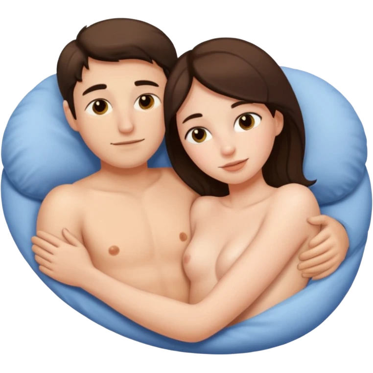 Spooning bare emoji