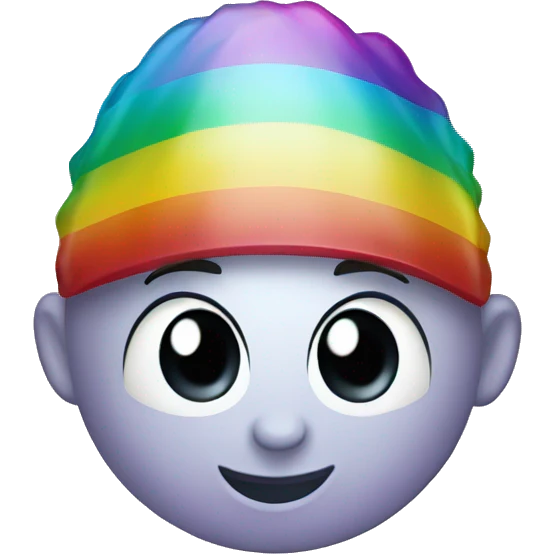 Diamante arcoiris  emoji