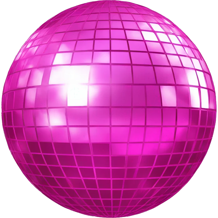 disco ball pink emoji