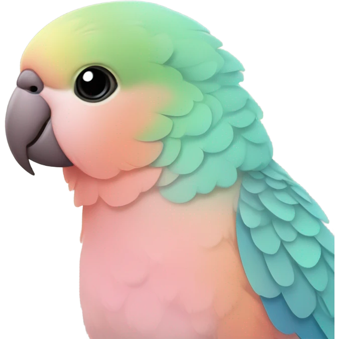 Rosy Bourke parakeet  emoji