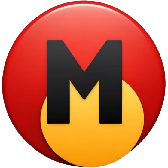 WRITE HM7 inside a red and black circle emoji