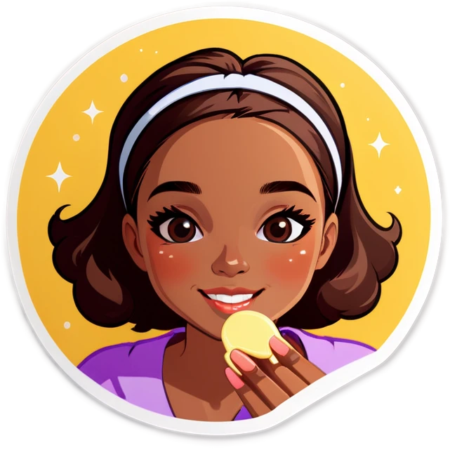 Skincare girl emoji