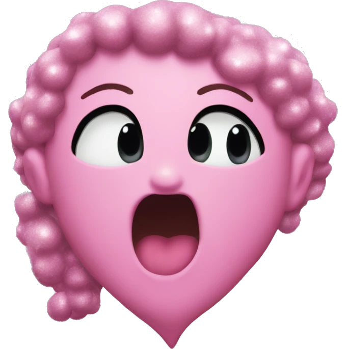 Herz in glitter  emoji