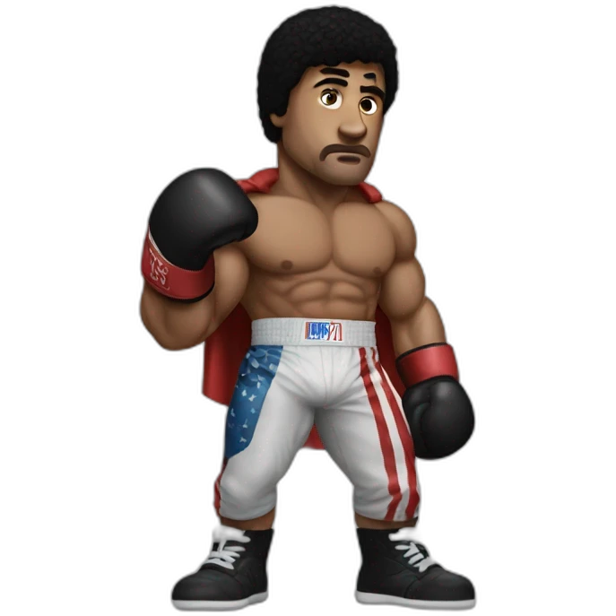 Rocky balboa emoji