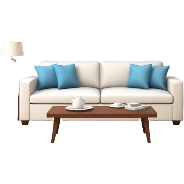 Modern living room background inside the house emoji