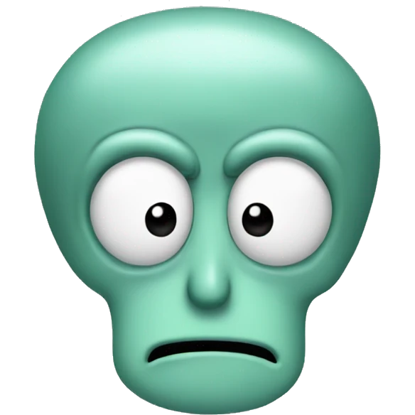 Squidward emoji