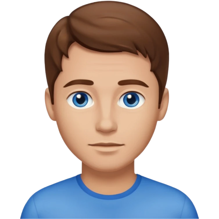 light skin pelo castaño man emoji