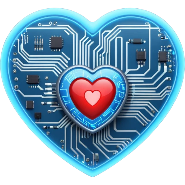 internet security heart emoji